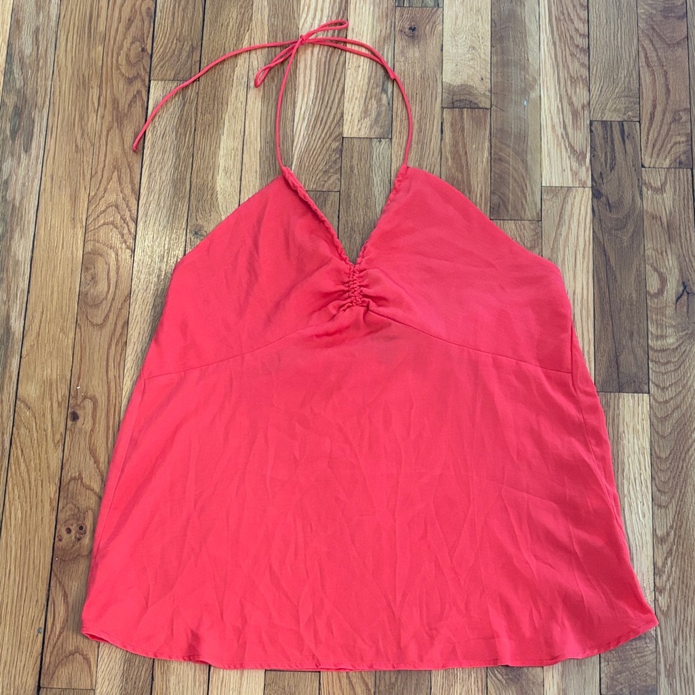 Banana Republic Coral Halter Camisole